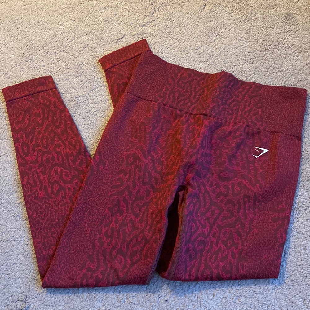 Gymshark Adapt Seamless Red Size Medium